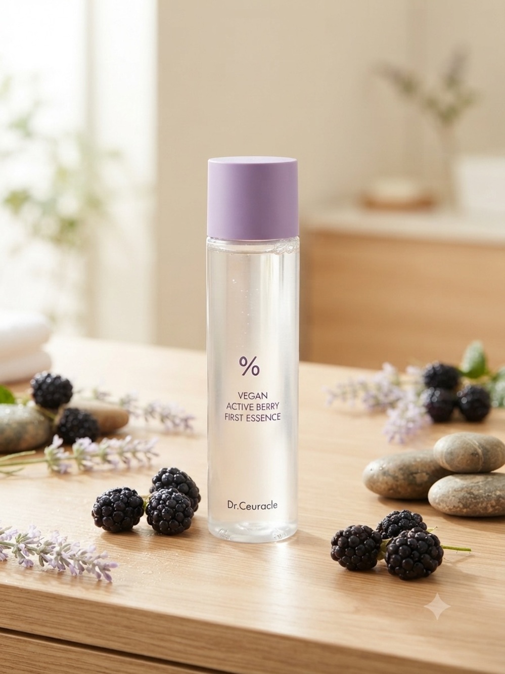 Vegan Active Berry First Essence — Lavender Cap